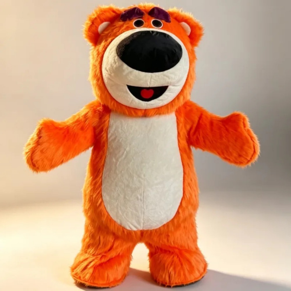 Event & Party Supply - Şişirilebilir Turuncu Ayı Maskot Kostümü, Cadılar