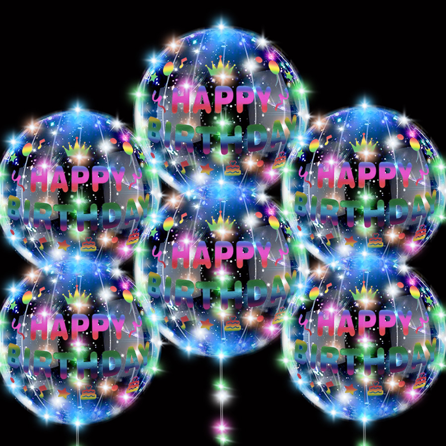 Led Balloon Light - LED'li Bobo balon seti (içten güç