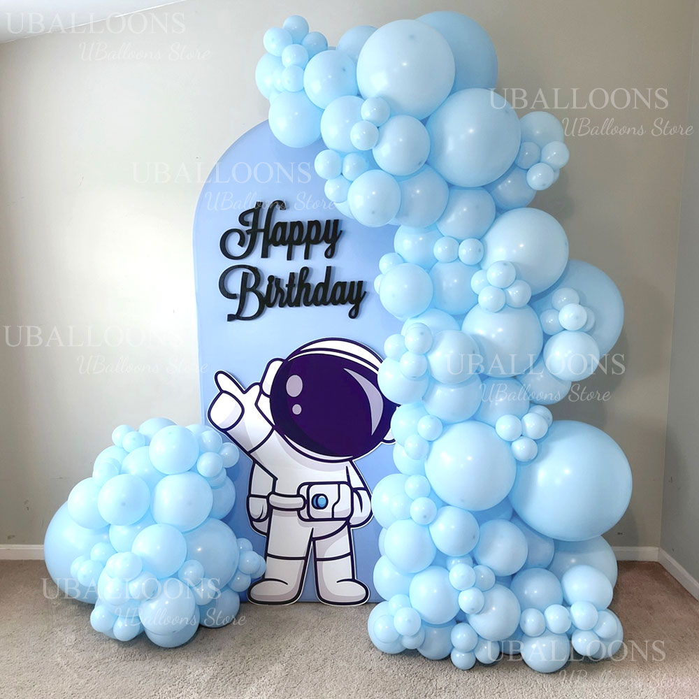148 adet Açık Mavi Balonlar Ke - Balloon Arch Kit incelemesi ve fiyatı