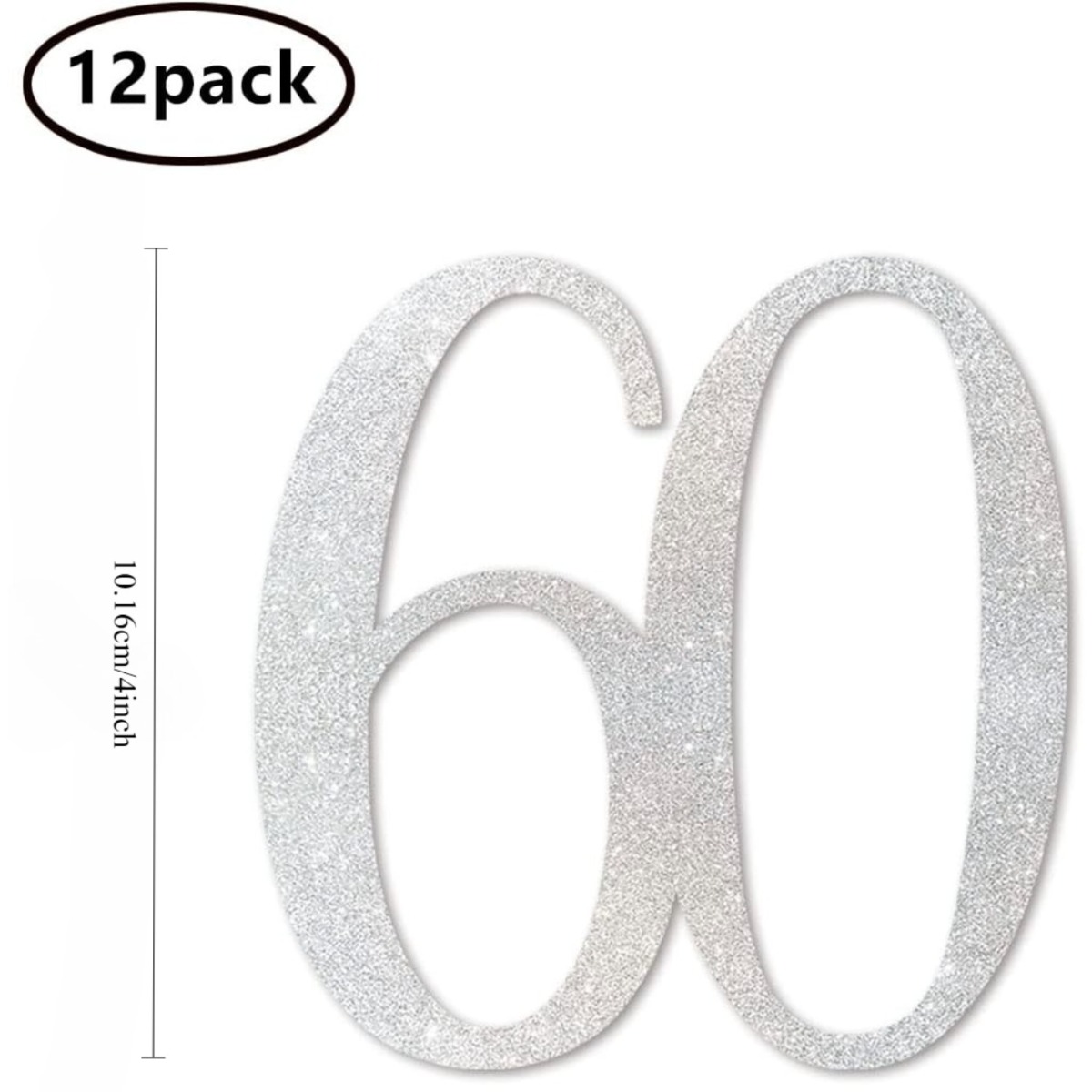 60. Yaş Günü Masa Süslemesi iç - Centerpiece Stick incelemesi ve fiyatı