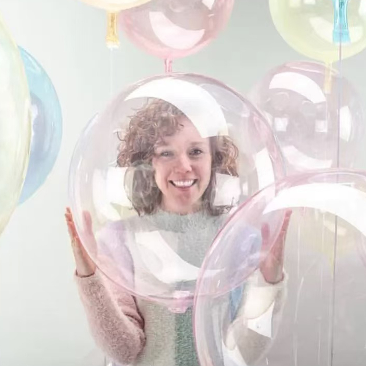 8 adet Kristal Popo Topu Şeffa - Led Balloon Light incelemesi ve fiyatı