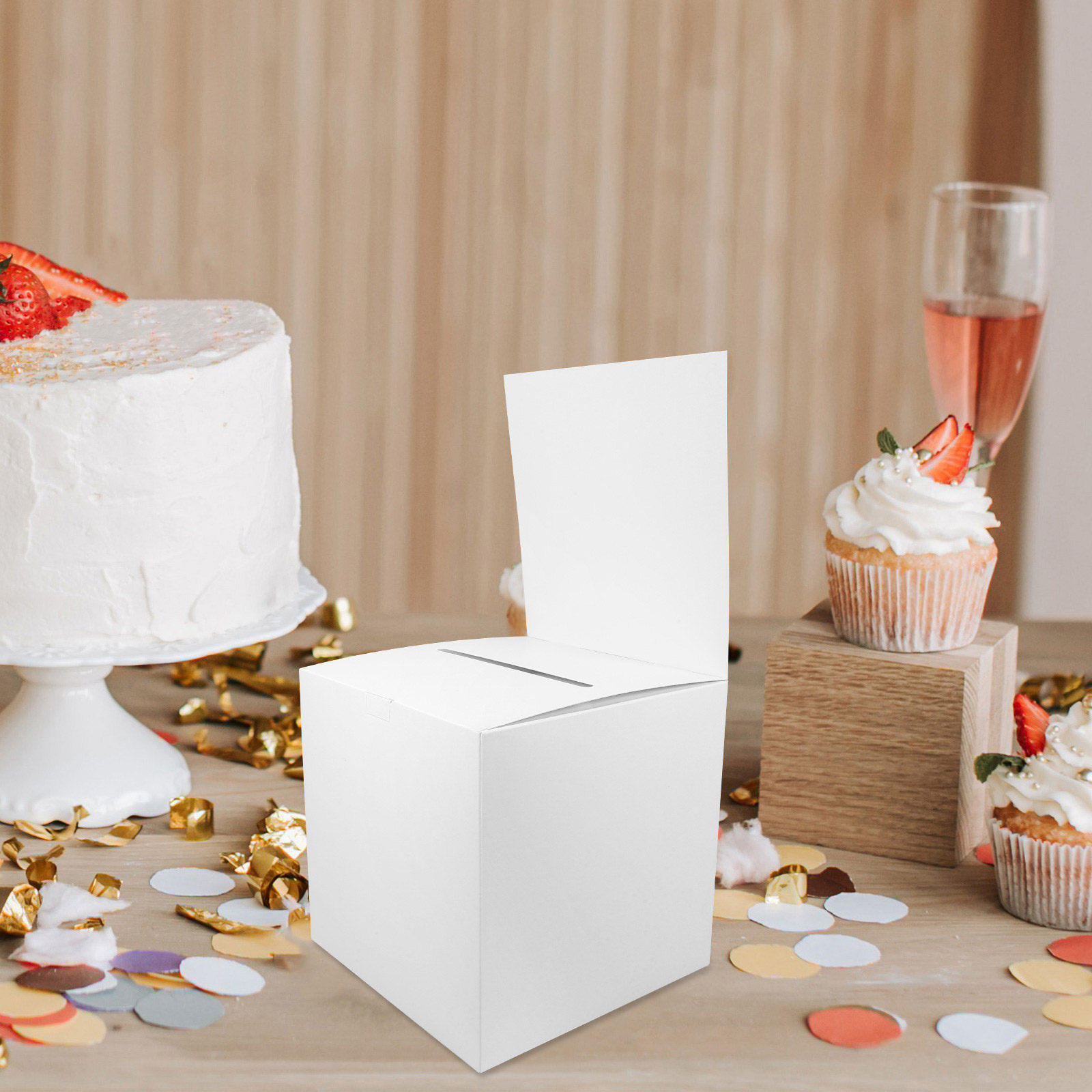 4 Adet Kağıt Çekiliş Kutusu, O - Event Party Box incelemesi ve fiyatı