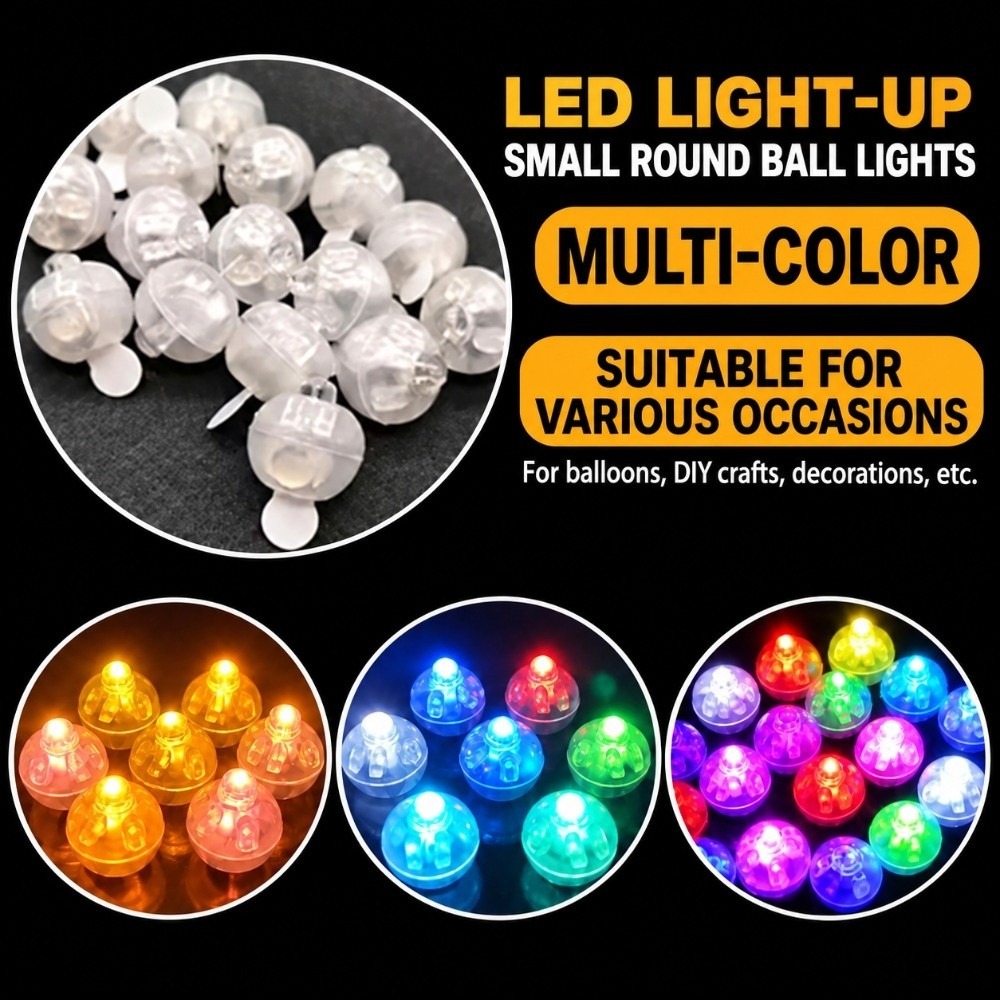 50 Adet Yeni LED Işıklı Balon, - Led Balloon Light incelemesi ve fiyatı