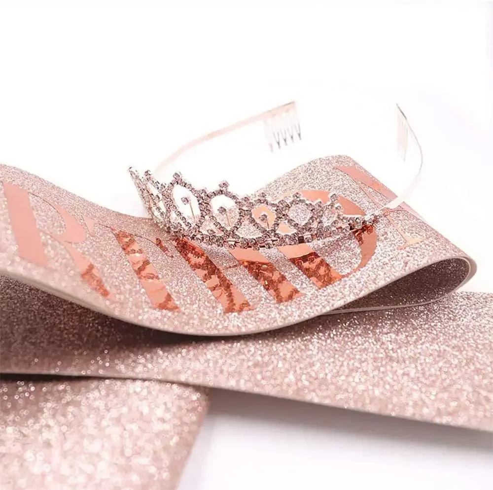 Doğum günü kraliçe taç kız kad - Birthday Sash Glitter incelemesi ve fiyatı
