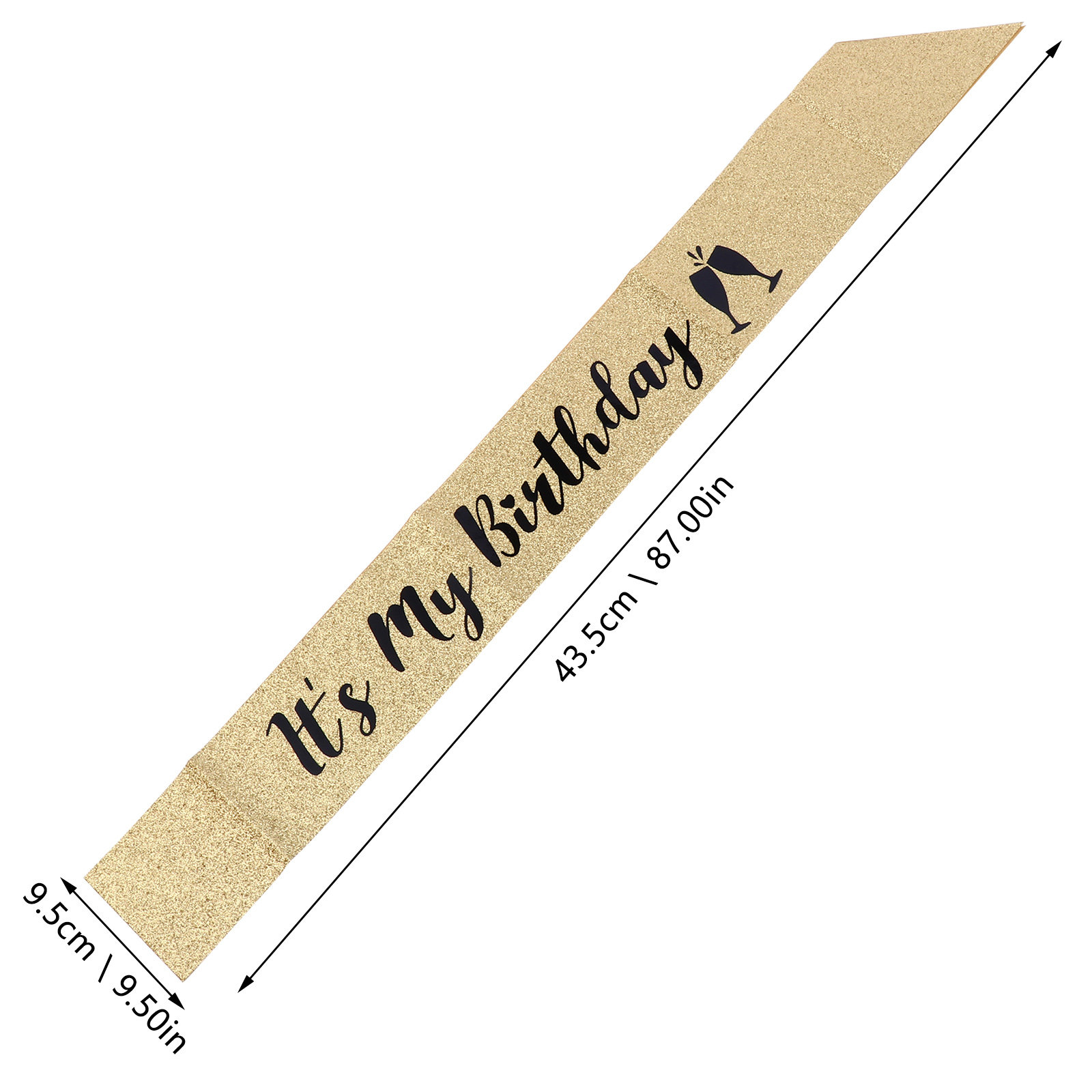 1 Adet Doğum Günü Partisi İçin - Birthday Sash Glitter incelemesi ve fiyatı
