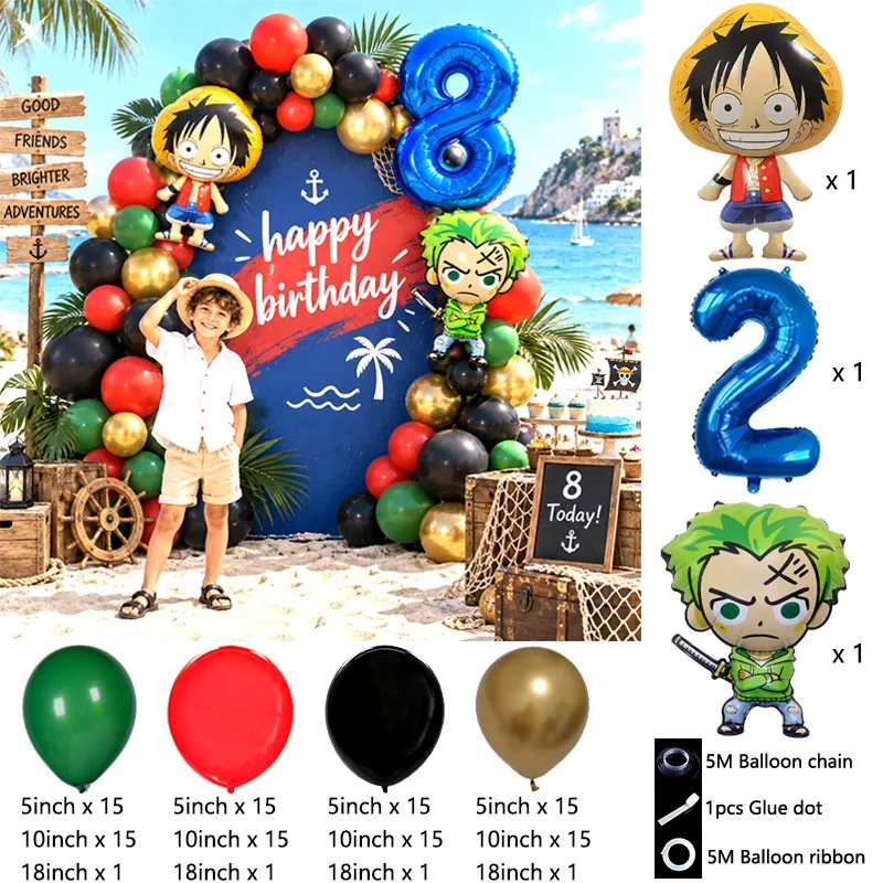 One Piece Temalı Parti Balon S - Balloon Arch Kit incelemesi ve fiyatı