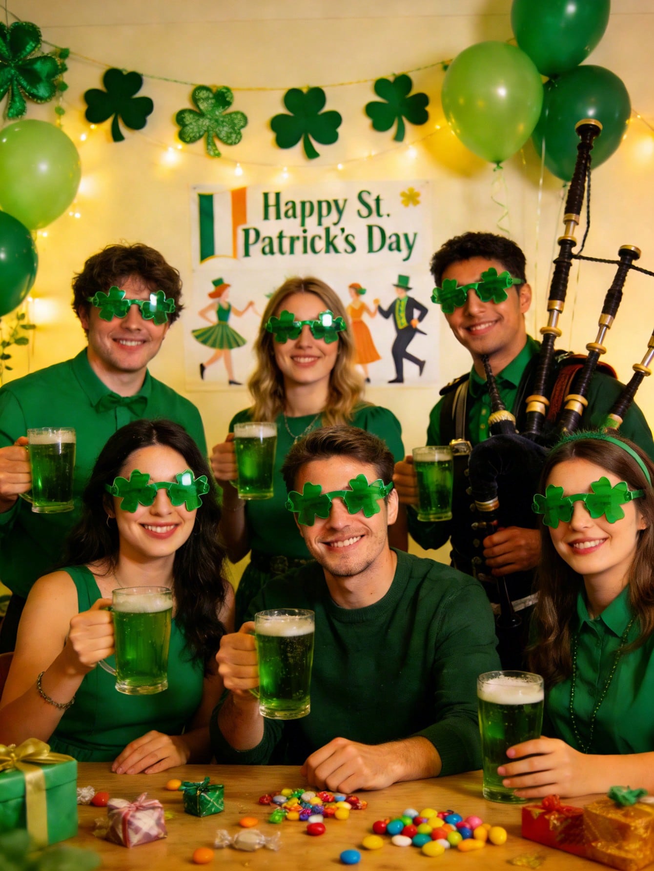 12/6/1 Çift St. Patrick Günü T - Supply Event incelemesi ve fiyatı