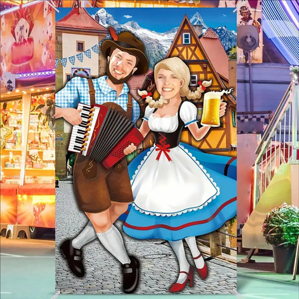1 adet 1.8x0.9 m Vinil Oktober - Photo Booth Frame incelemesi ve fiyatı