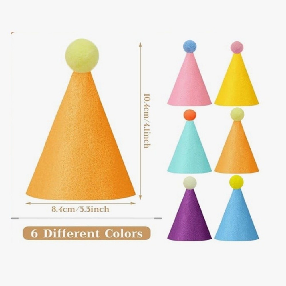 6/12/24 Adet Sevimli Evcil Hay - Party Hat Cone incelemesi ve fiyatı
